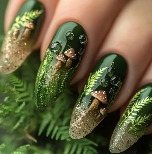 Forest Nymph Press-on Nails