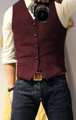 Watson Tweed Dapper Vest