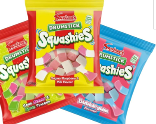 Swizzels Squashies Brit Candy Bubblegum 5oz